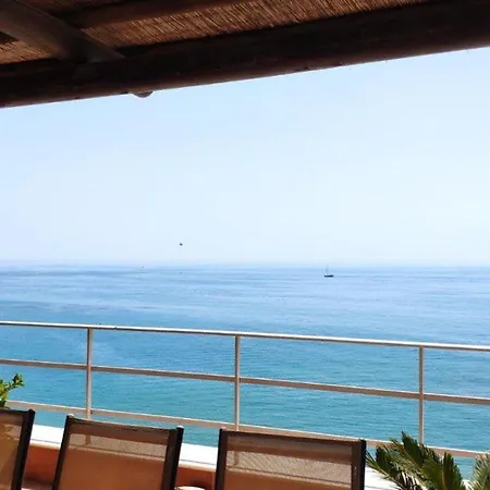 Lägenhet Holidays2Fuengirola Duplex 1St Line Sea, Terrace *