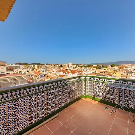 Apartment Holidays2fuengirola Duplex With Stunning Sea View, Terraces,1st Line Beside Port