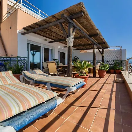 Apartment Holidays2fuengirola Duplex With Stunning Sea View, Terraces,1st Line Beside Port