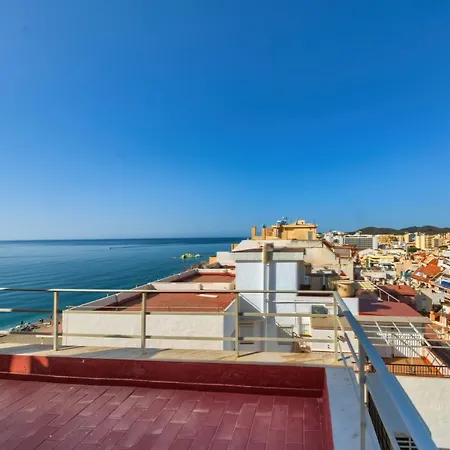 Apartment Holidays2fuengirola Duplex With Stunning Sea View, Terraces,1st Line Beside Port