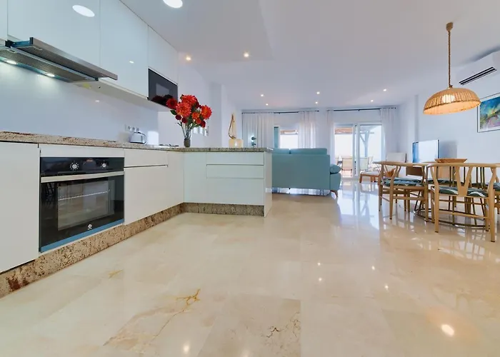 Holidays2fuengirola Duplex 1st Line Sea, Terrace Apartment