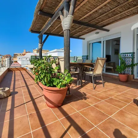 Holidays2fuengirola Duplex With Stunning Sea View, Terraces,1st Line Beside Port *