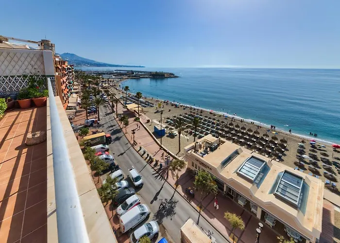 Holidays2fuengirola Duplex 1st Line Sea, Terrace * フエンヒロラ