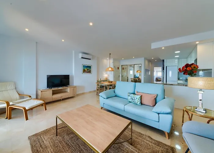 Holidays2fuengirola Duplex 1st Line Sea, Terrace